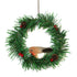 ROBIN PINE WREATH 15CM. DP55477